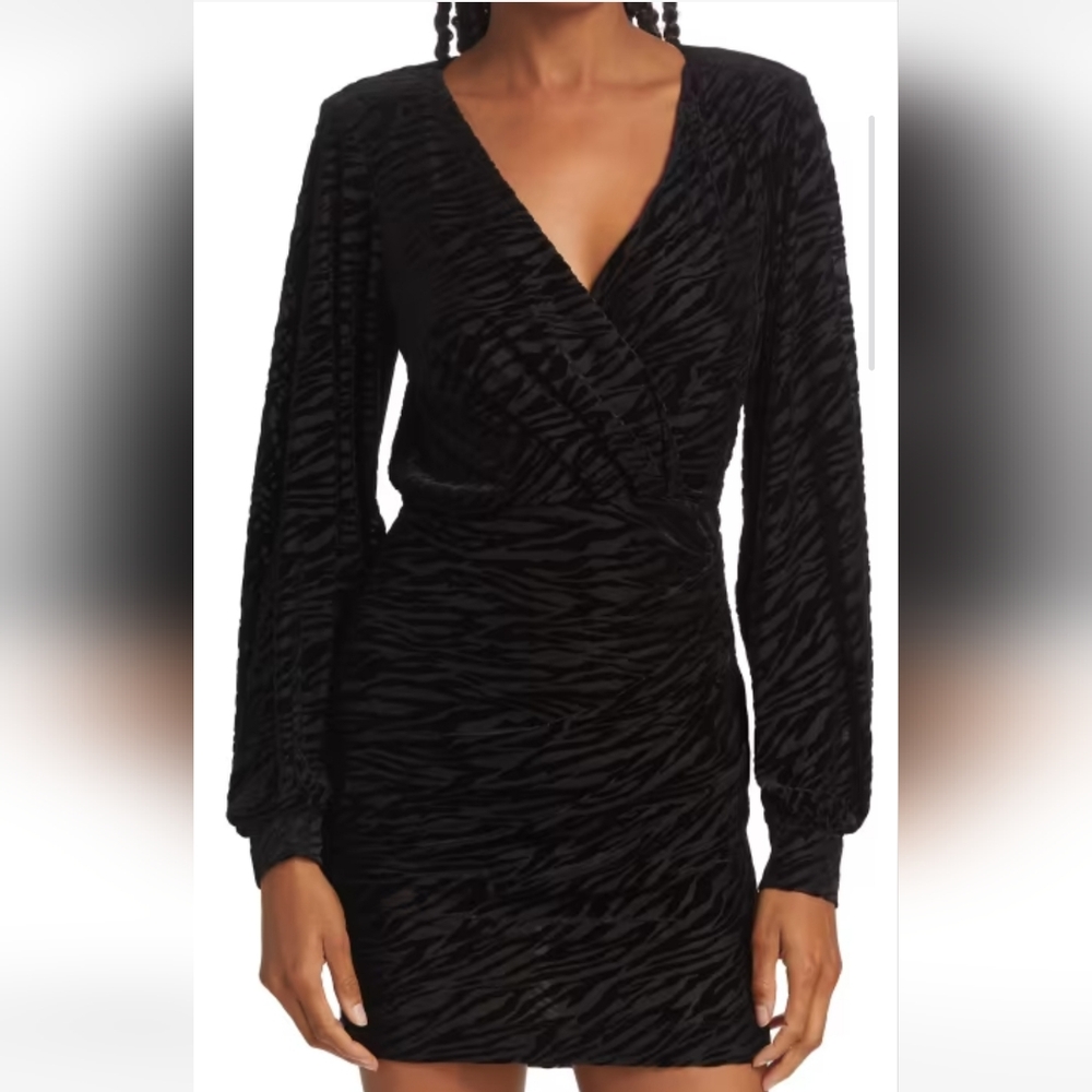 Ramy Brooke Kalan Long Sleeve Minidress